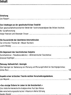 Inhaltsverzeichnis 1