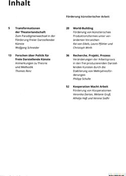 Inhaltsverzeichnis 1