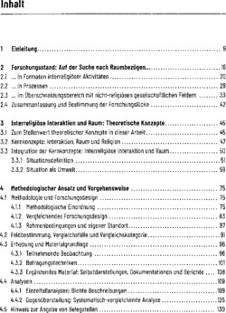 Inhaltsverzeichnis 1