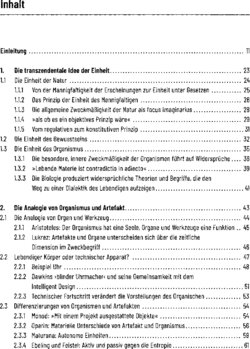Inhaltsverzeichnis 1