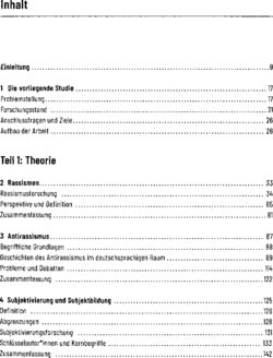 Inhaltsverzeichnis 1