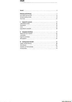 Inhaltsverzeichnis 1