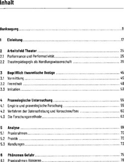 Inhaltsverzeichnis 1