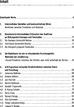 Inhaltsverzeichnis 1