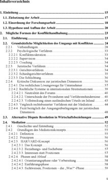 Inhaltsverzeichnis