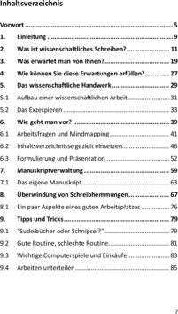 Inhaltsverzeichnis