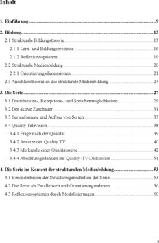 Inhaltsverzeichnis