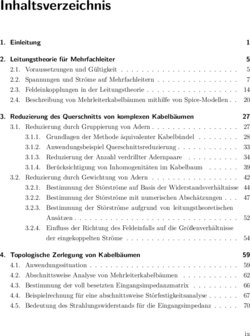 Inhaltsverzeichnis
