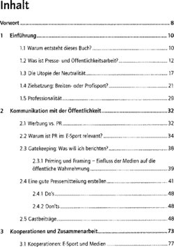 Inhaltsverzeichnis 1