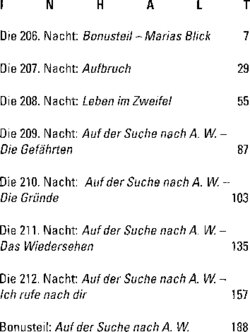 Inhaltsverzeichnis - Der Aufbruch - Bd. 23.
