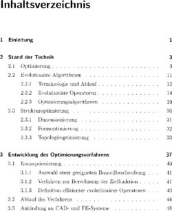 Inhaltsverzeichnis 1