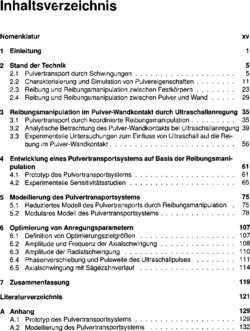Inhaltsverzeichnis 1