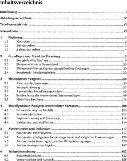 Inhaltsverzeichnis 1