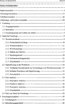 Inhaltsverzeichnis 1