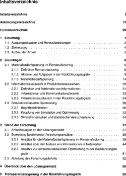 Inhaltsverzeichnis 1