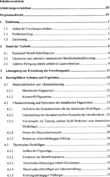 Inhaltsverzeichnis 1