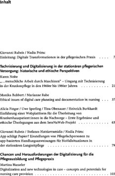 Inhaltsverzeichnis 1