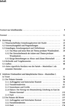 Inhaltsverzeichnis 1