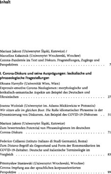 Inhaltsverzeichnis 1