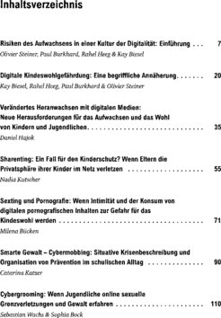 Inhaltsverzeichnis 1