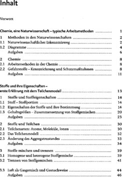 Inhaltsverzeichnis 1