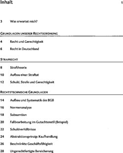 Inhaltsverzeichnis 1