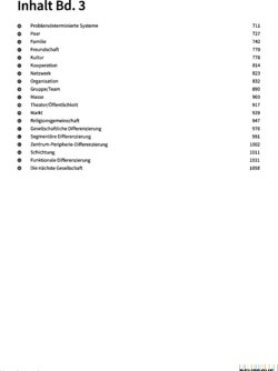 Inhaltsverzeichnis - Sätze 48-66: problemdeterminierte Systeme - Band 3.