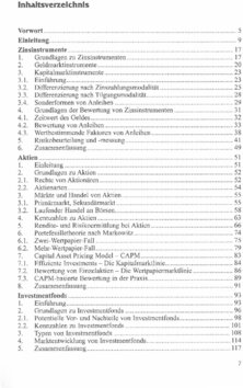 Inhaltsverzeichnis