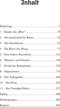 Inhaltsverzeichnis