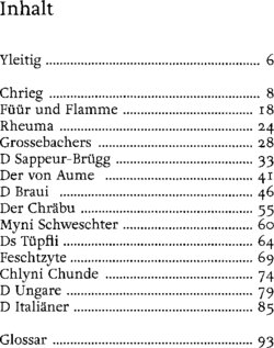 Inhaltsverzeichnis 1