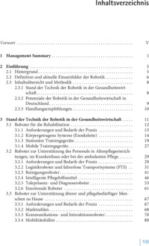 Inhaltsverzeichnis