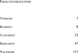 Inhaltsverzeichnis 1