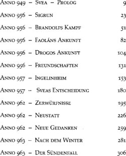Inhaltsverzeichnis - Brudermord - Teil 1.