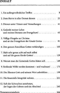 Inhaltsverzeichnis 1