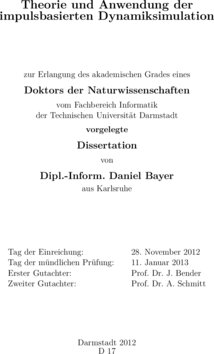 Inhaltsverzeichnis