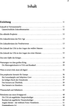 Inhaltsverzeichnis 1