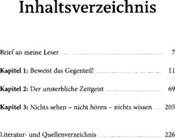 Inhaltsverzeichnis 1