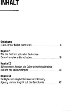 Inhaltsverzeichnis 1