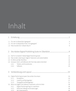 Inhaltsverzeichnis