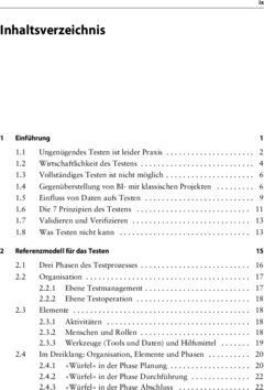 Inhaltsverzeichnis