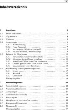 Inhaltsverzeichnis