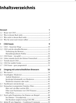 Inhaltsverzeichnis