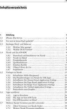 Inhaltsverzeichnis