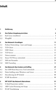 Inhaltsverzeichnis
