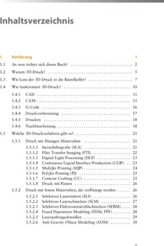 Inhaltsverzeichnis