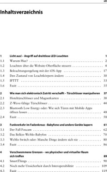 Inhaltsverzeichnis