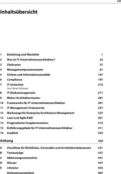 Inhaltsverzeichnis