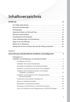 Inhaltsverzeichnis