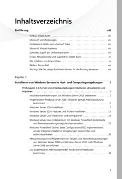 Inhaltsverzeichnis