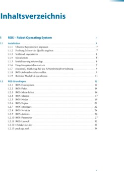 Inhaltsverzeichnis